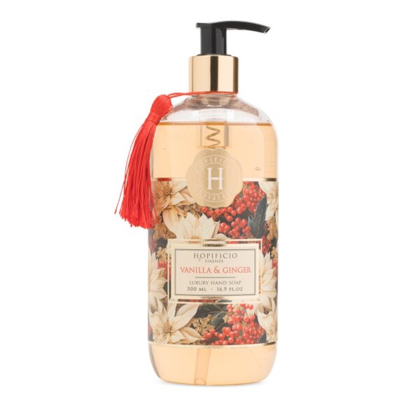 HOPIFICIO FIRENZE  Italy 16.9oz Vanilla And Ginger Scented Hand Soap - Picture 1 of 1